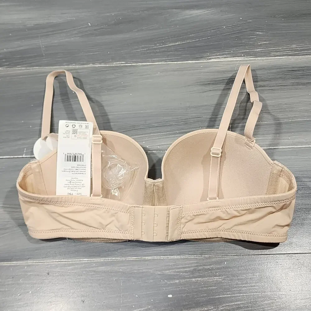 Dorina‎ Michelle Strapless Bra 34C Lightly Padded D17193MI033 Beige